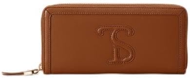 【SamanthaThavasa（サマンサタバサ）】ロングウォレット ベージュ Samantha Thavasa】 サマンサタバサ がま口 長財布 レザー ベージュ